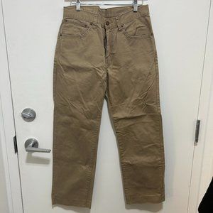 Vintage Levi's tan jean/pant - size 31 x 32.